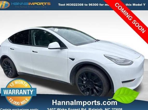 TESLA MODEL Y 2022 7SAYGDEEXNA011221 image